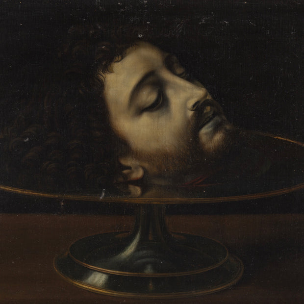 FOLLOWER OF ANDREA SOLARIO - HEAD OF SAINT JOHN THE BAPTIST