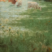 Sidney Pike - Summer Landscape With Cattle