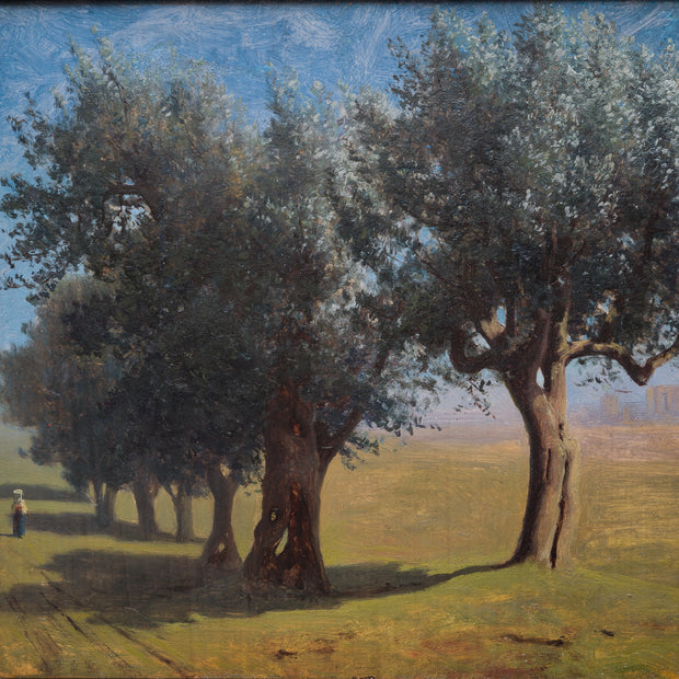 HENRIC ANKARCRONA - LANDSCAPE FROM THE ROMAN CAMPAGNA