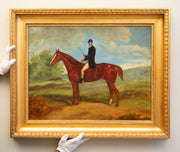 Frederick Woodhouse Sr. - A Gentleman Rider on a Horse