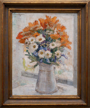Harry Harryan - Still Life With Flowers in a Vase