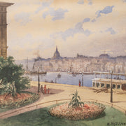 Herman Müller - View from Blasieholmen, Stockholm