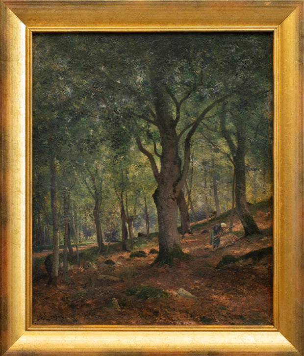 Johan Ericson - The Forest of Fontainebleau, c.1878