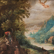 Adriaen Van Stalbemt - Abraham and the Sacrifice of His Son Isaac