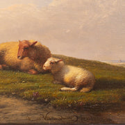 Frans van Severdonck - Sheep Resting in a Meadow